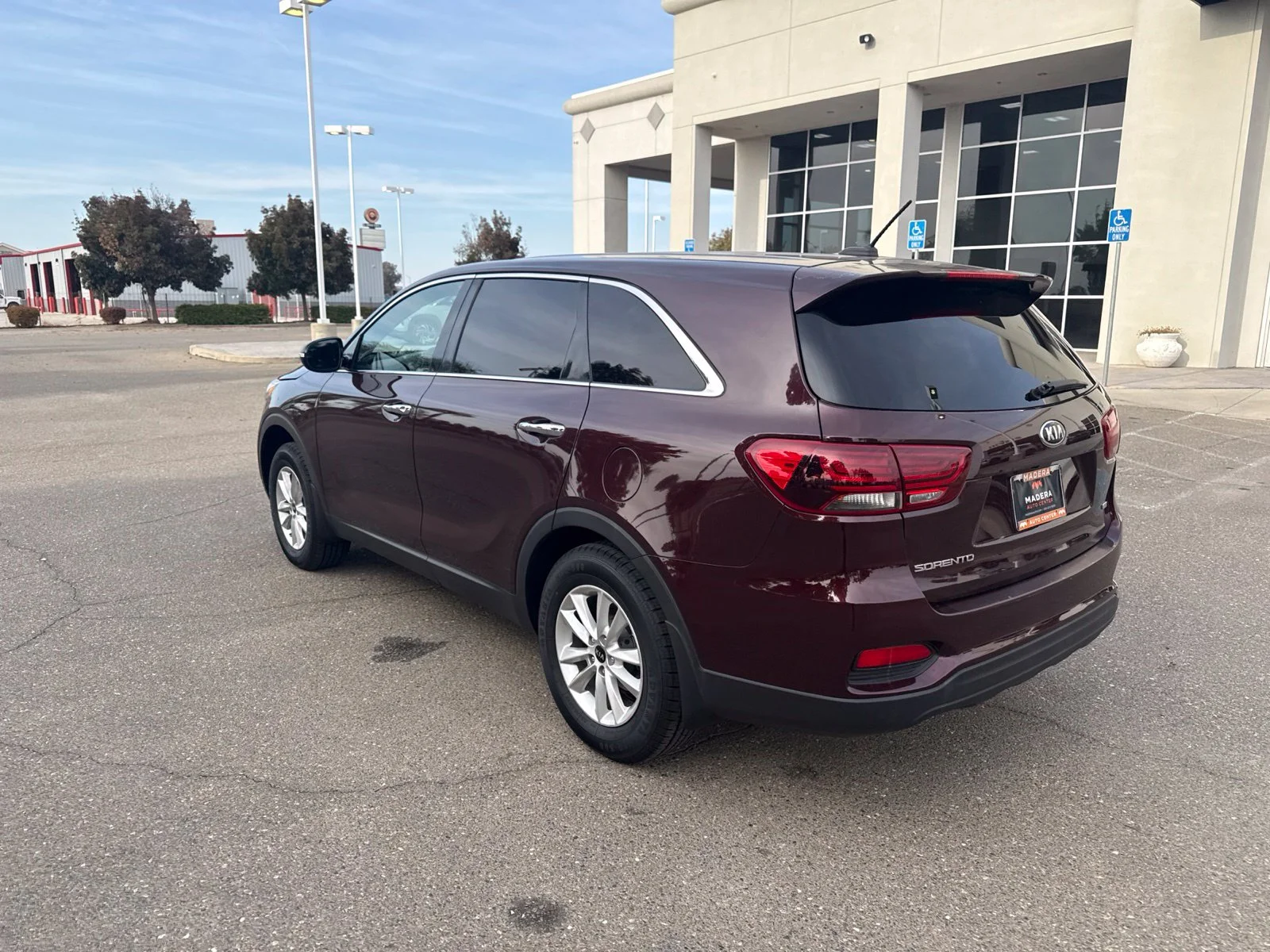 Used 2019 Purple Kia LX image 5