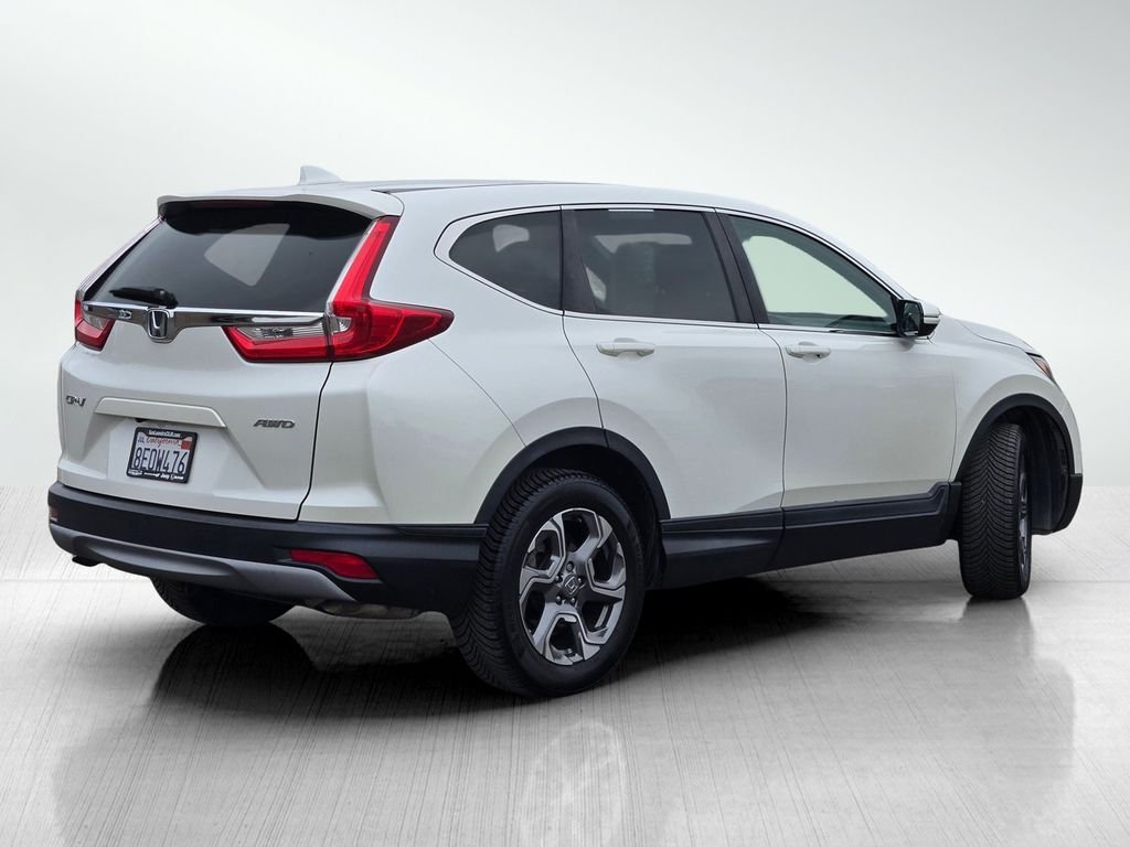 Used 2018 White Diamond Pearl Honda EX image 4