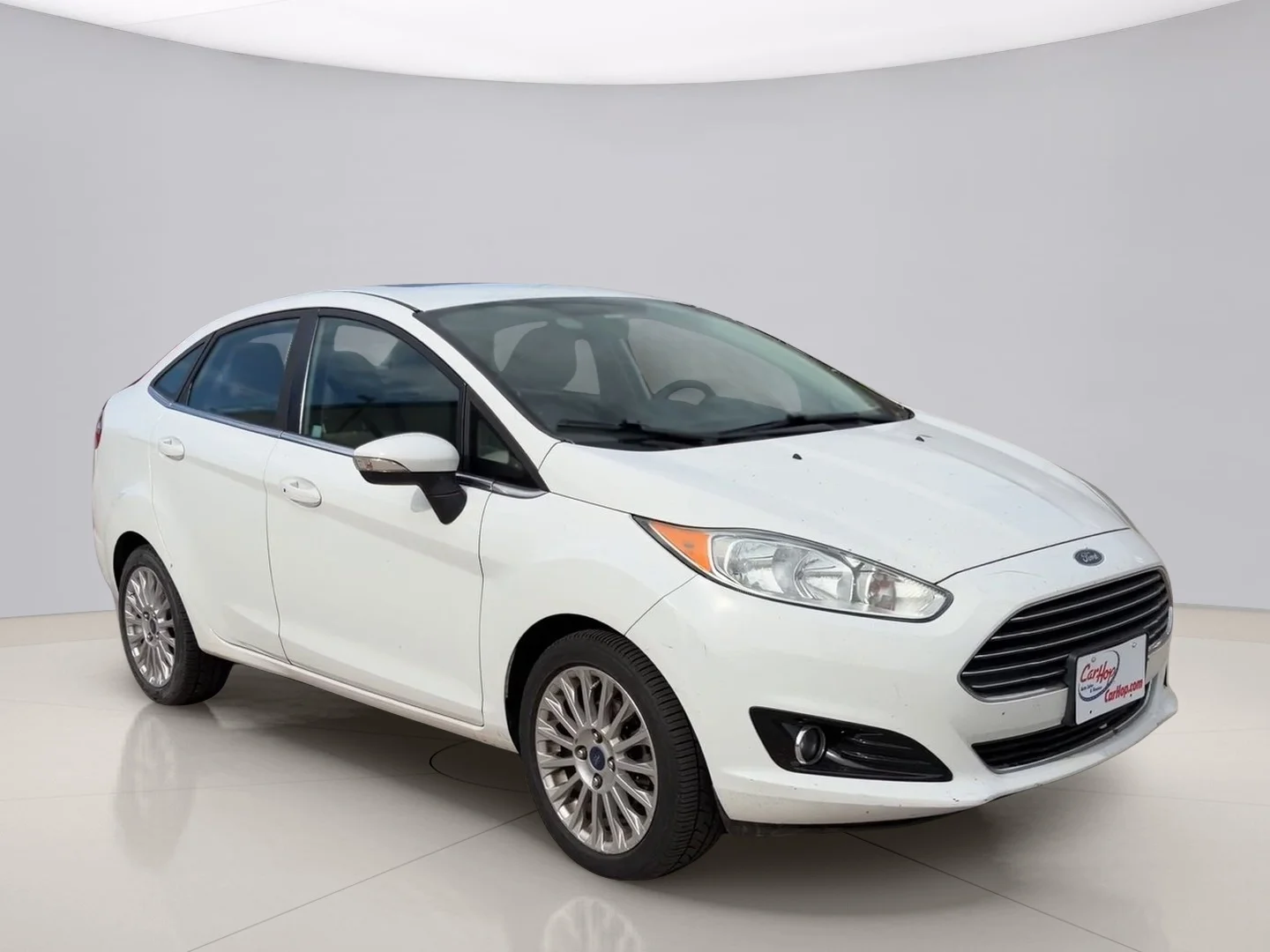 Used 2014 White Ford TITANIUM image 7