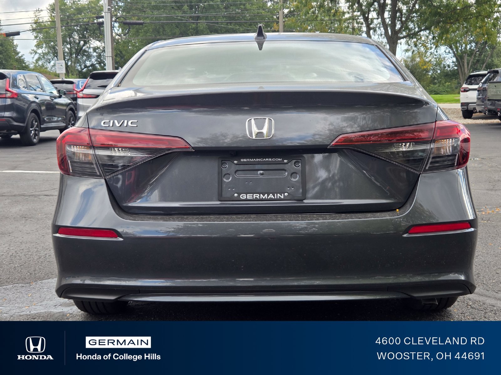 New 2026 Meteorite Gray Metallic Honda LX image 14