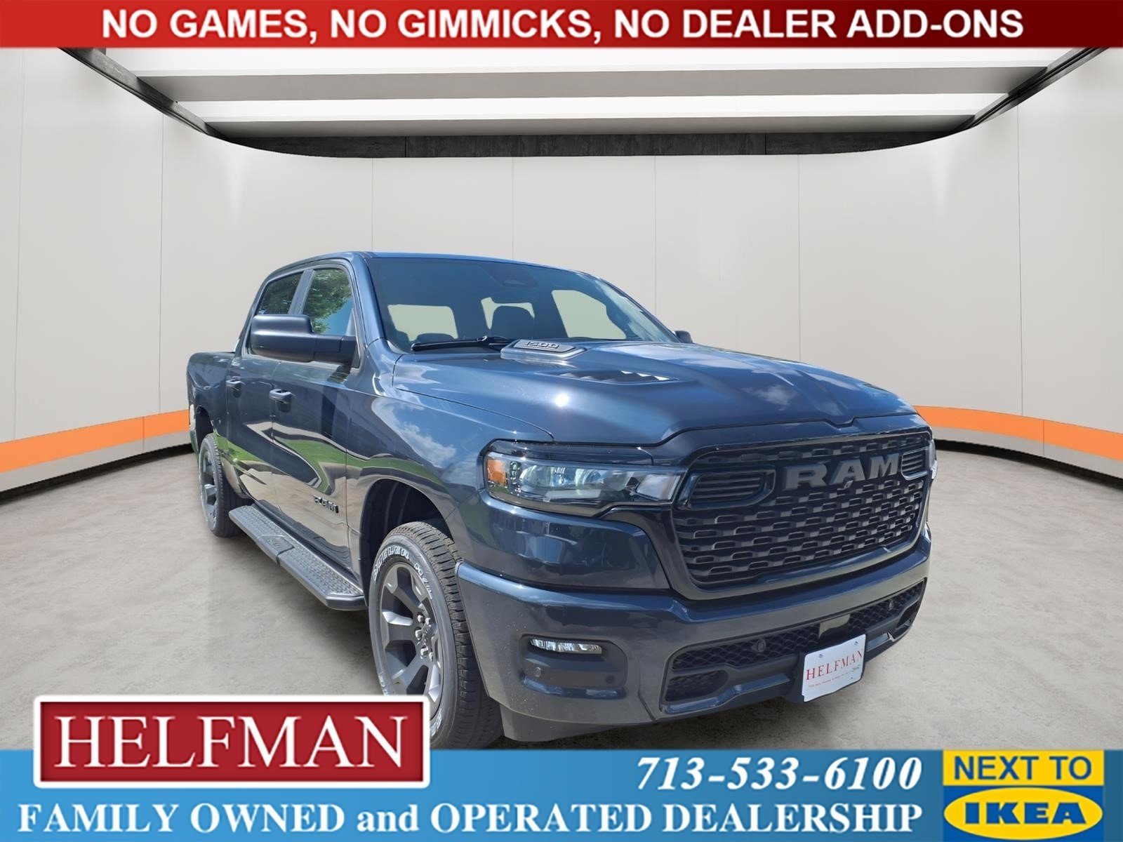 New 2026 Forged Blue Metallic Exterior Paint RAM Express image 1