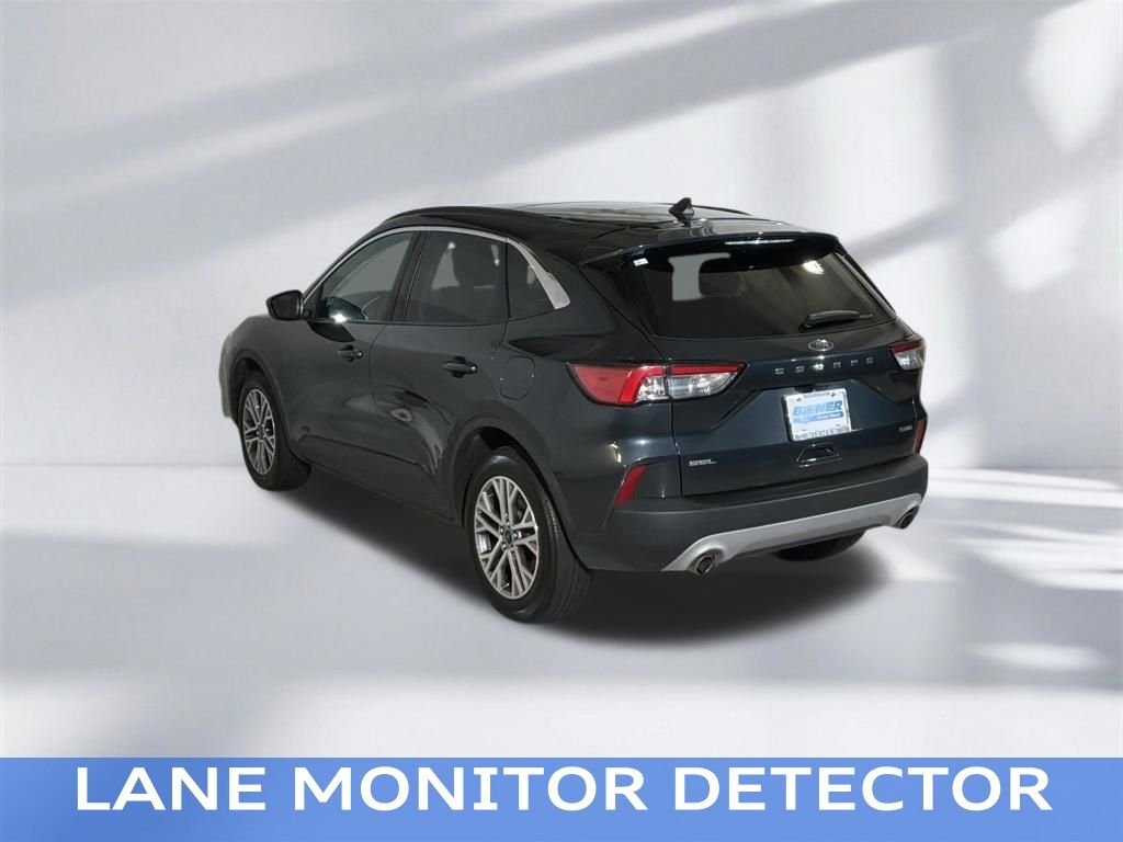 Certified Used 2022 Blue Metallic Ford SEL image 7