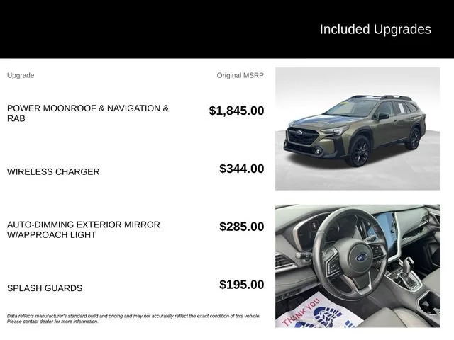 Used 2023 Green Subaru Onyx Edition XT image 5