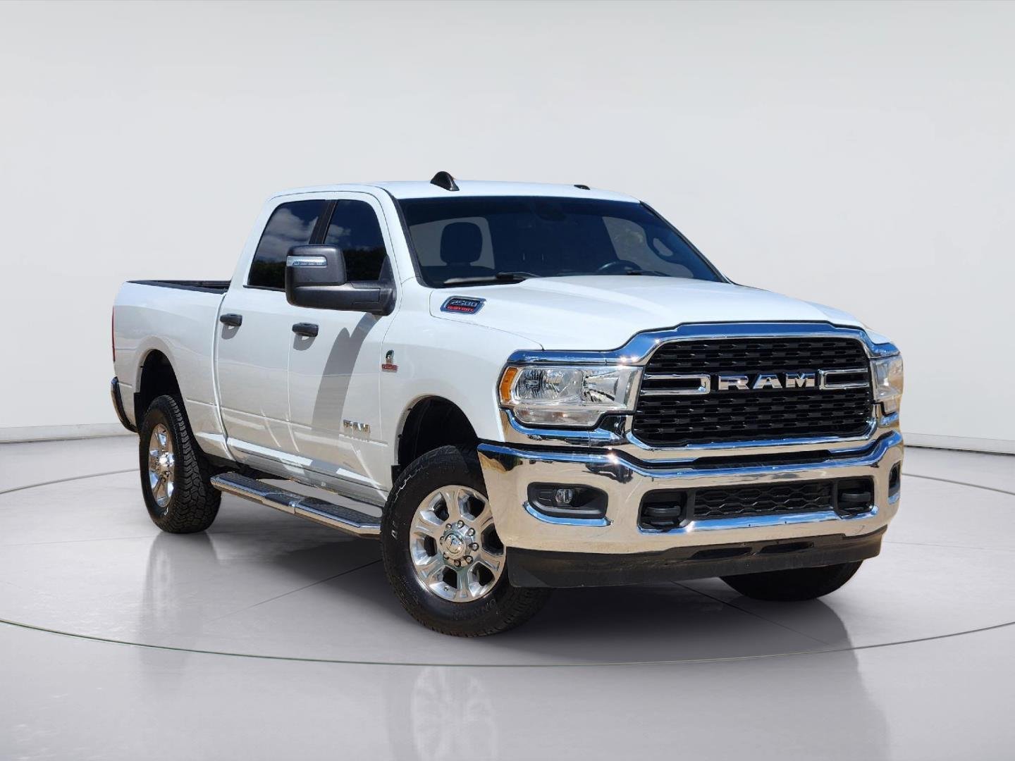 Used 2024 Bright White Clearcoat Ram Big Horn image 1