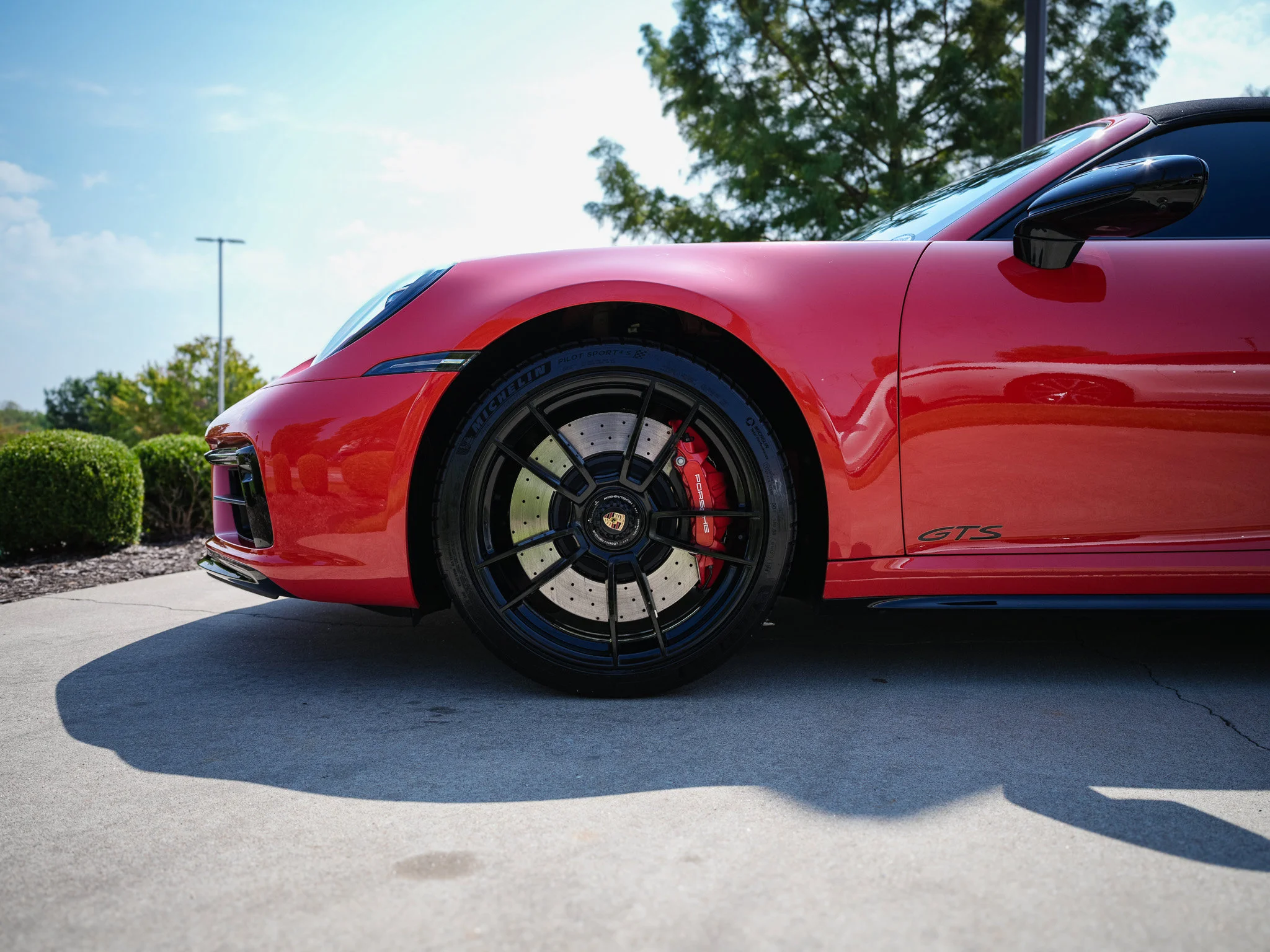 Used 2024 Carmine Red Porsche Carrera GTS image 12