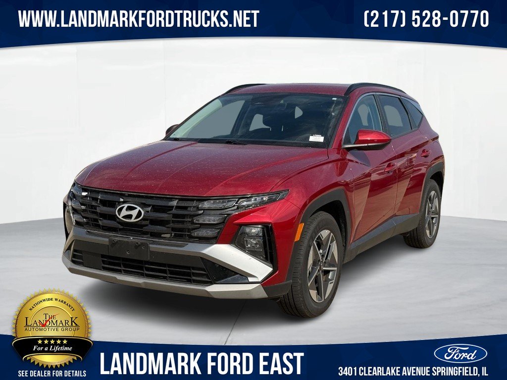Used 2025 Ultimate Red Hyundai SEL FWD image 1