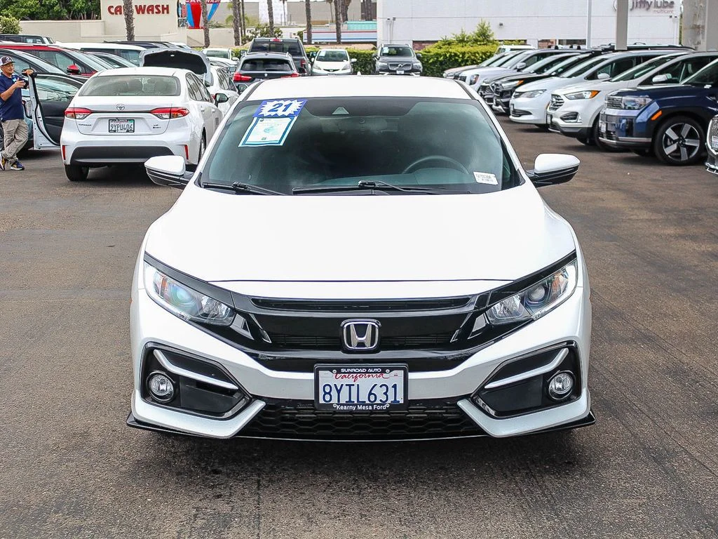 Used 2021 White Honda Sport image 2
