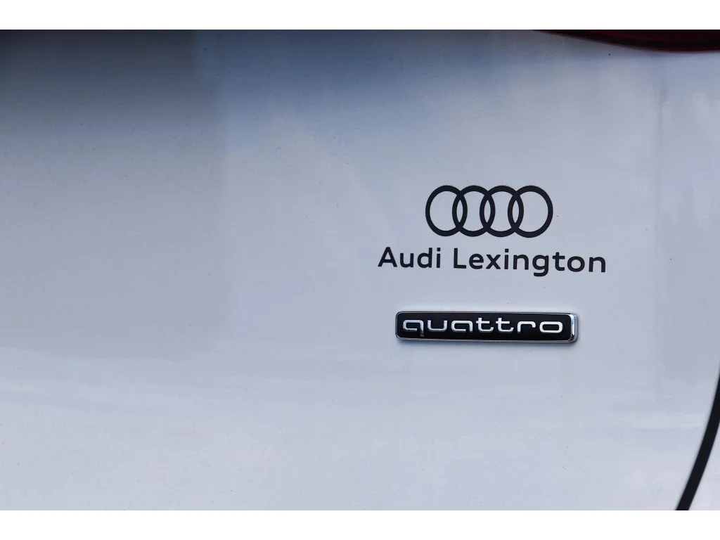 Used 2025 Glacier White Metallic Audi Premium image 27