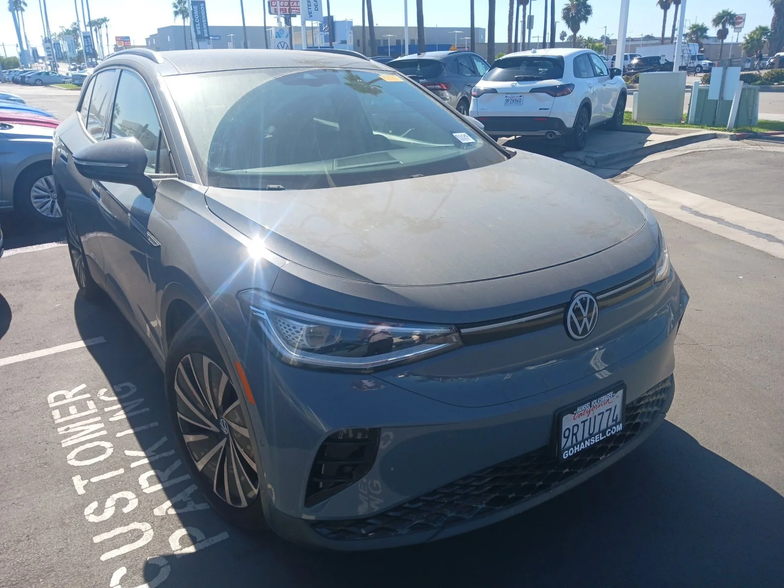 Used 2024 Gray Volkswagen S image 2