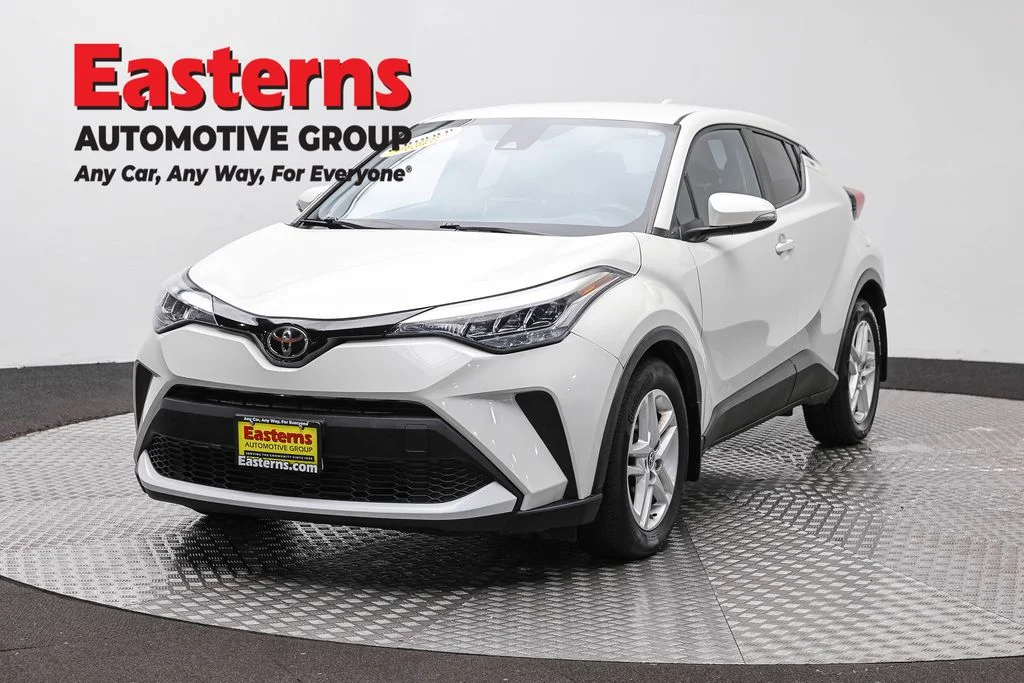 Used 2021 White Toyota LE image 1