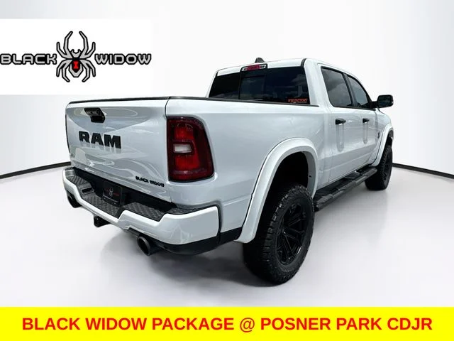 New 2025 Bright White Clear-Coat Exterior Paint RAM Big Horn/Lone Star image 5