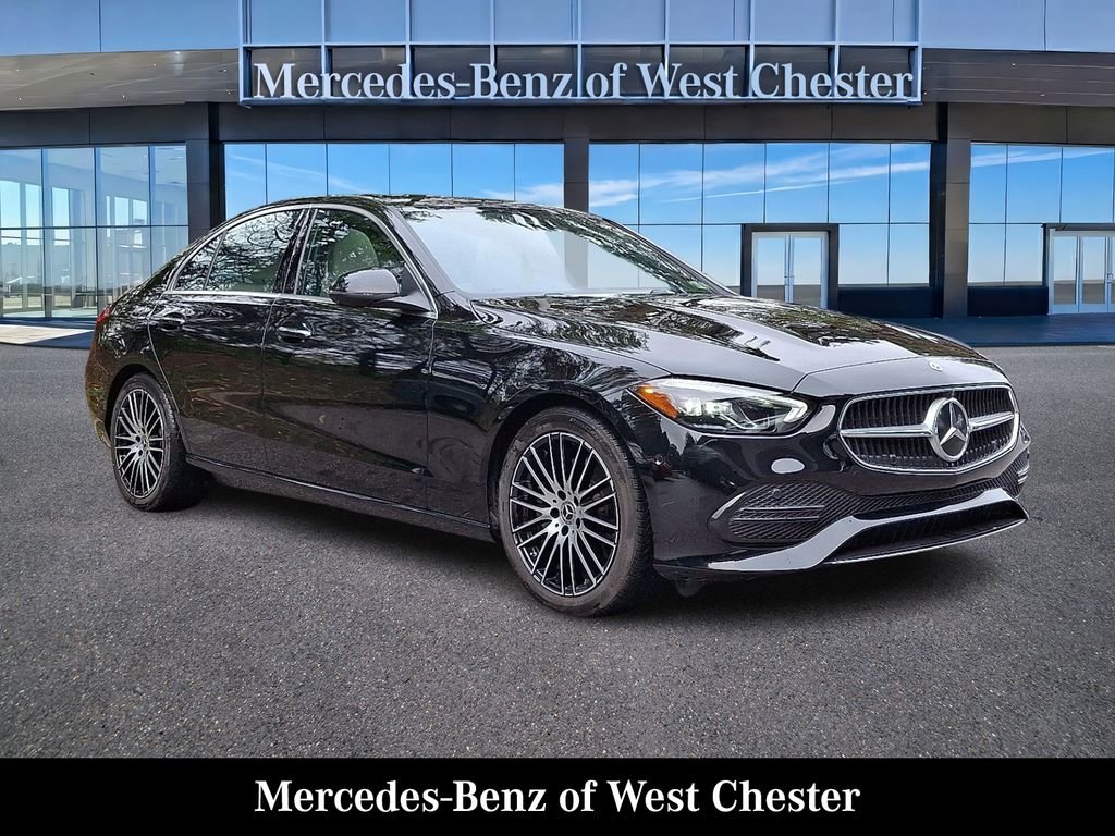 Used 2025 Black Mercedes-Benz C 300 image 1