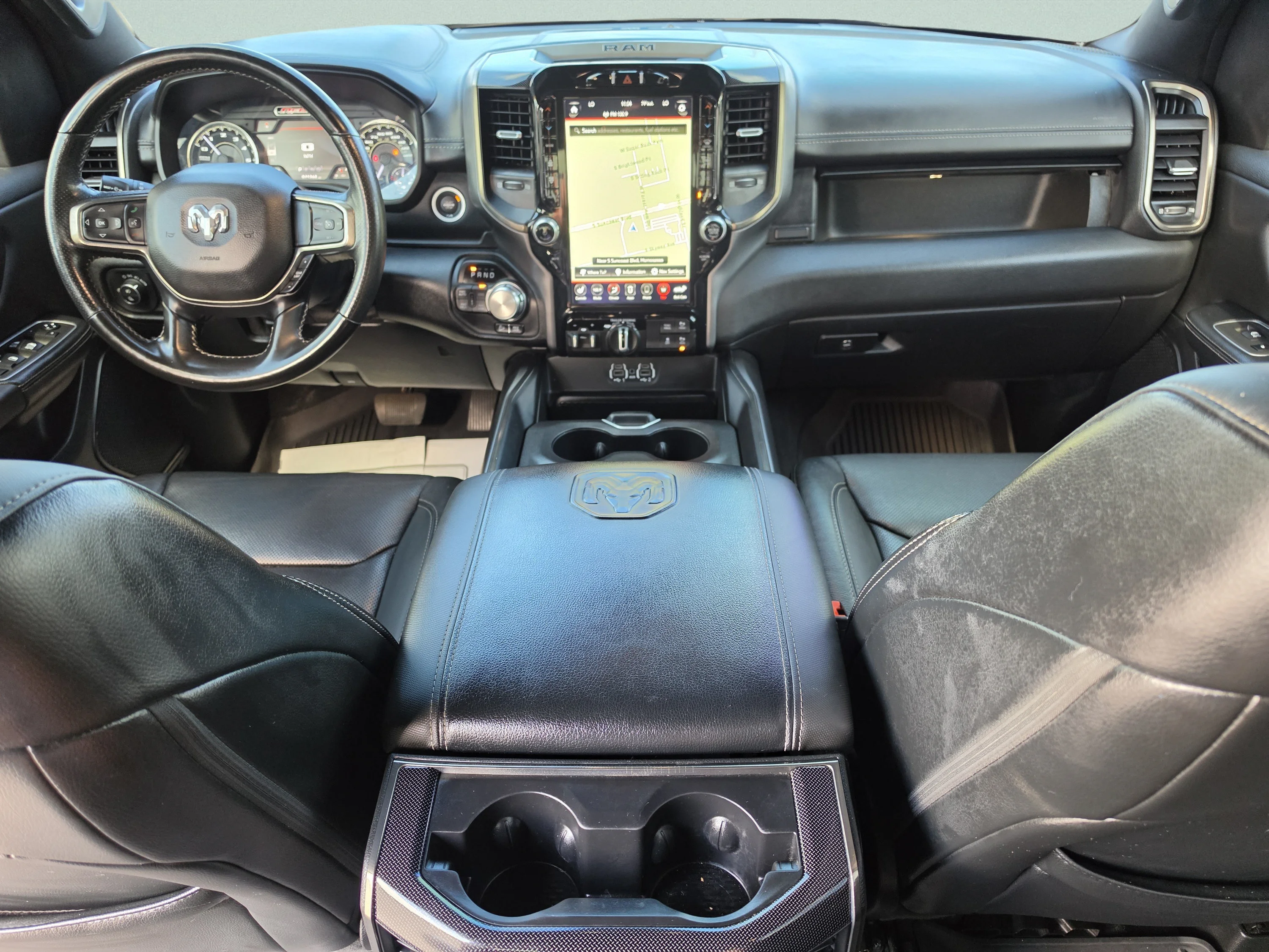 Used 2021 Diamond Black Crystal Pearlcoat Ram Rebel image 19