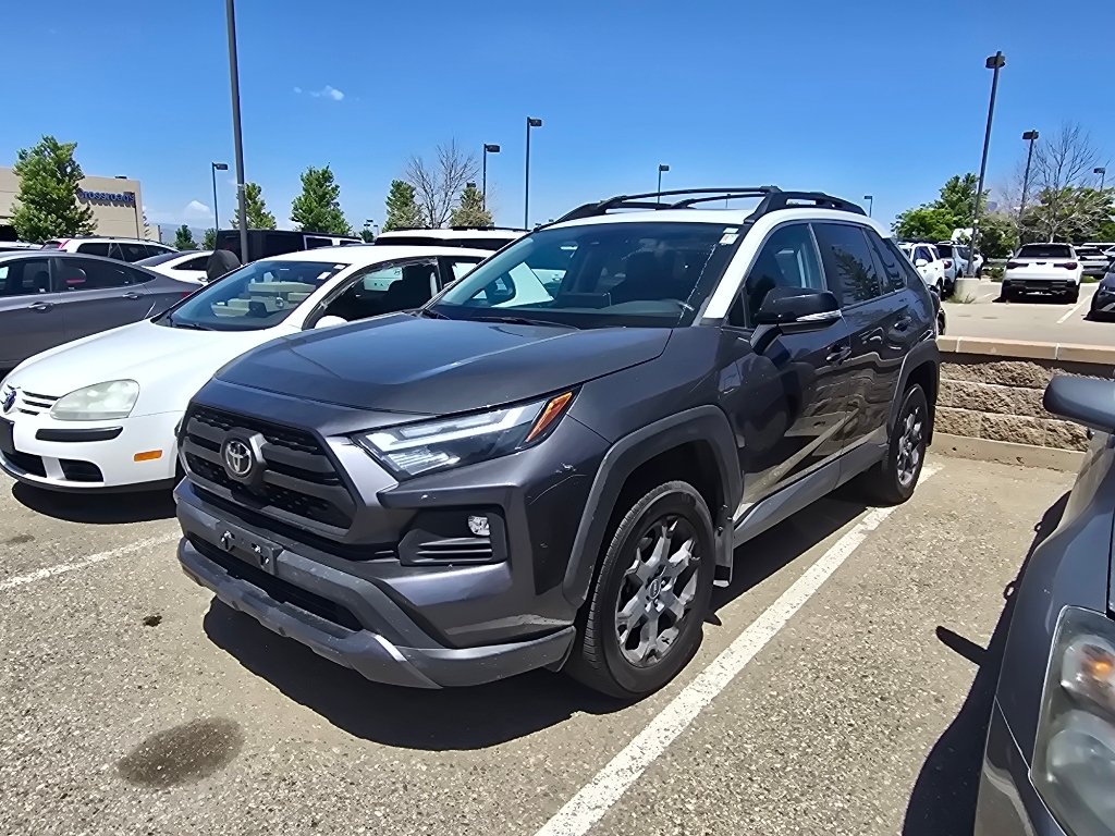 Used 2022 Magnetic Gray Metallic/Ice Edge Roof Toyota TRD Off Road image 1