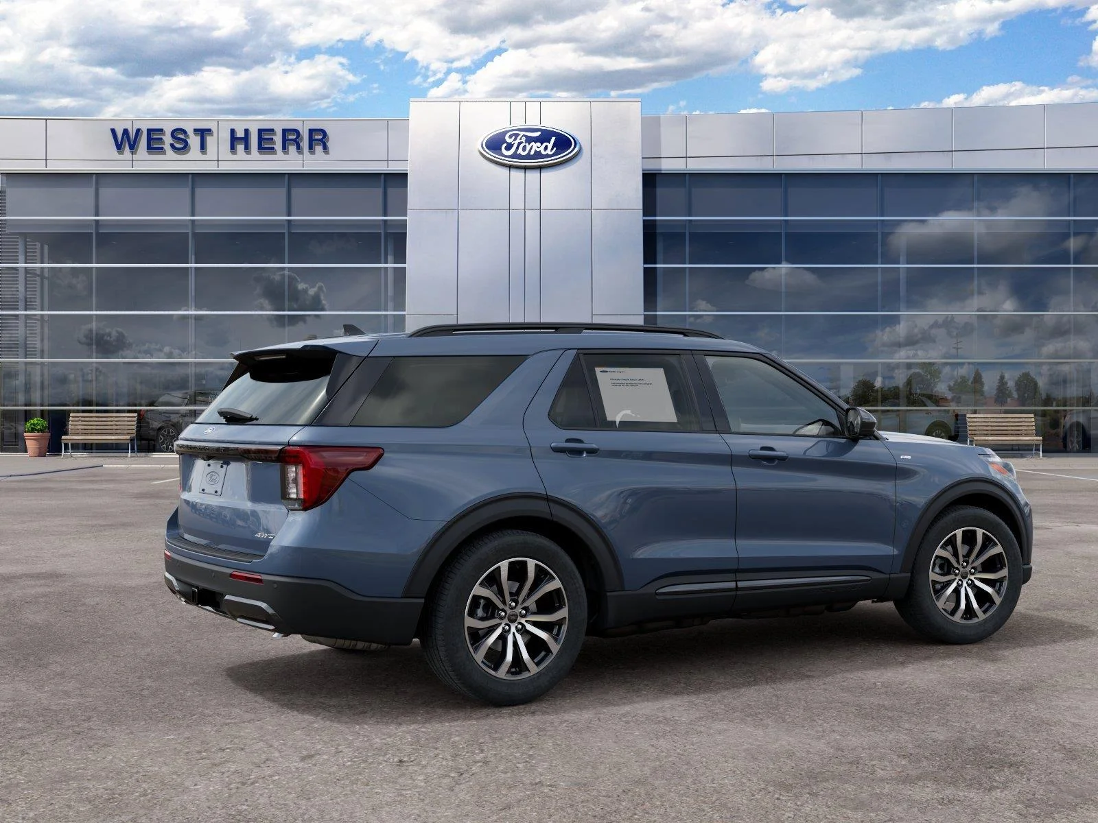 New 2027 Vapor Blue Metallic Ford ST-Line image 6