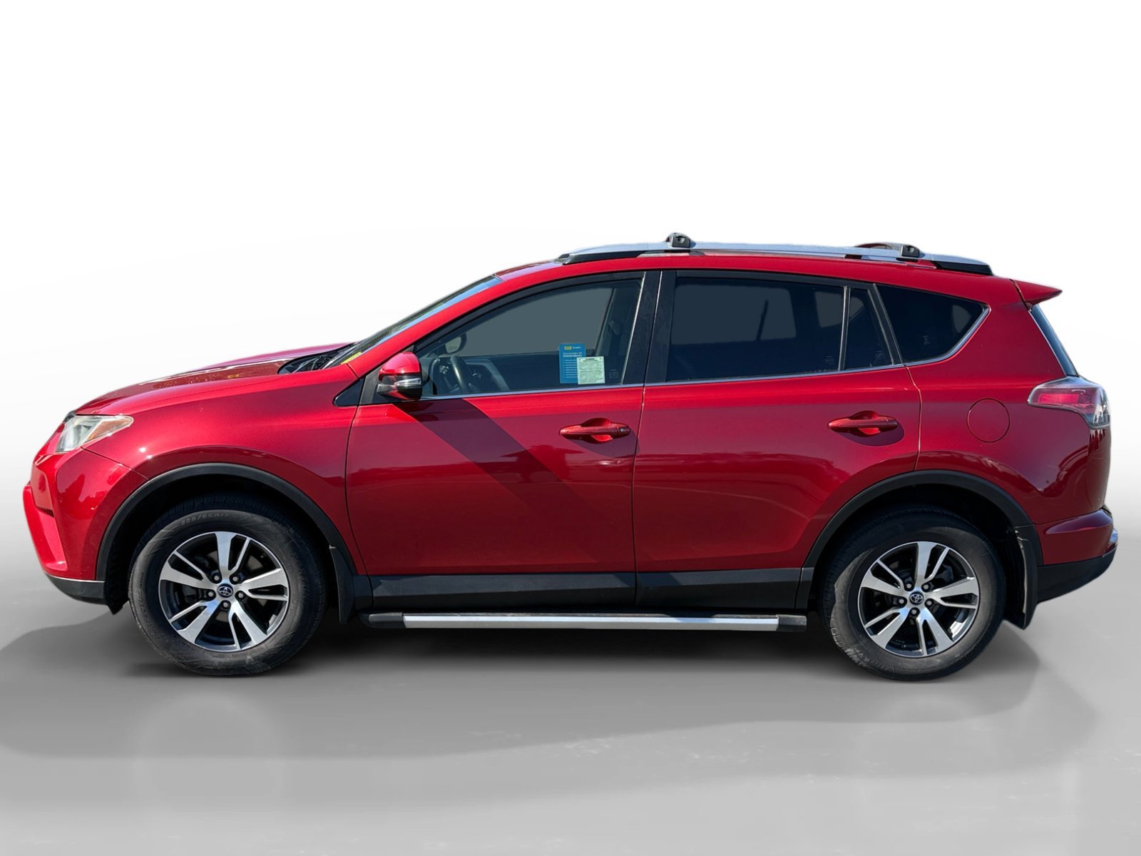 Used 2017 Barcelona Red Metallic Toyota XLE image 2