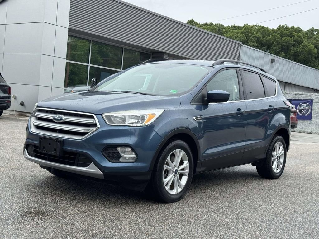 Used 2018 Blue Metallic Ford SE image 23