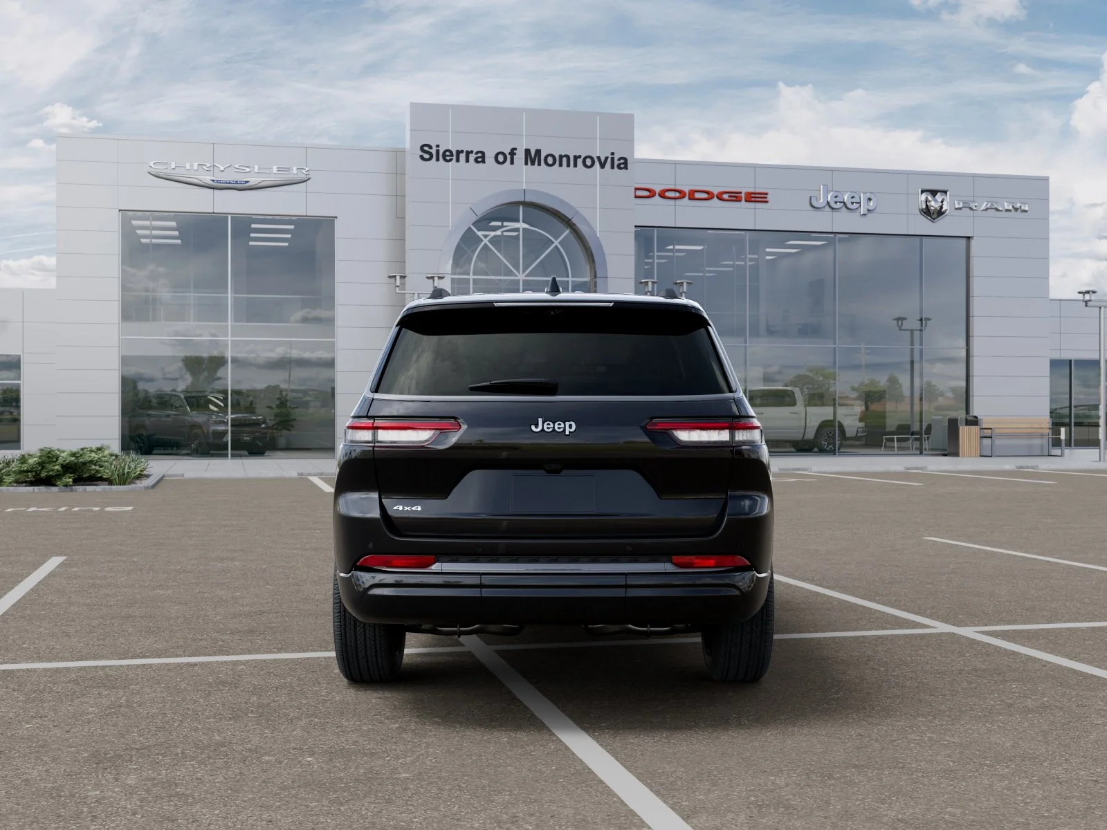 New 2026 Diamond Black Crystal Pearl-Coat Exterior Paint Jeep Limited Reserve image 33