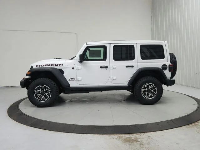 New 2026 Bright White Clearcoat Jeep Rubicon image 4
