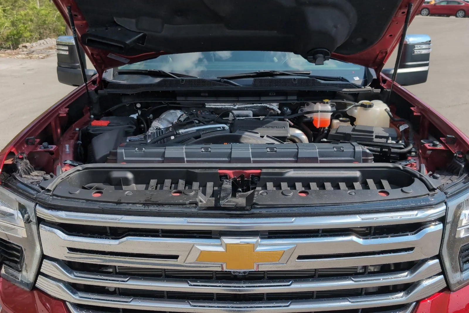 Used 2024 Radiant Red Tintcoat Chevrolet High Country image 29