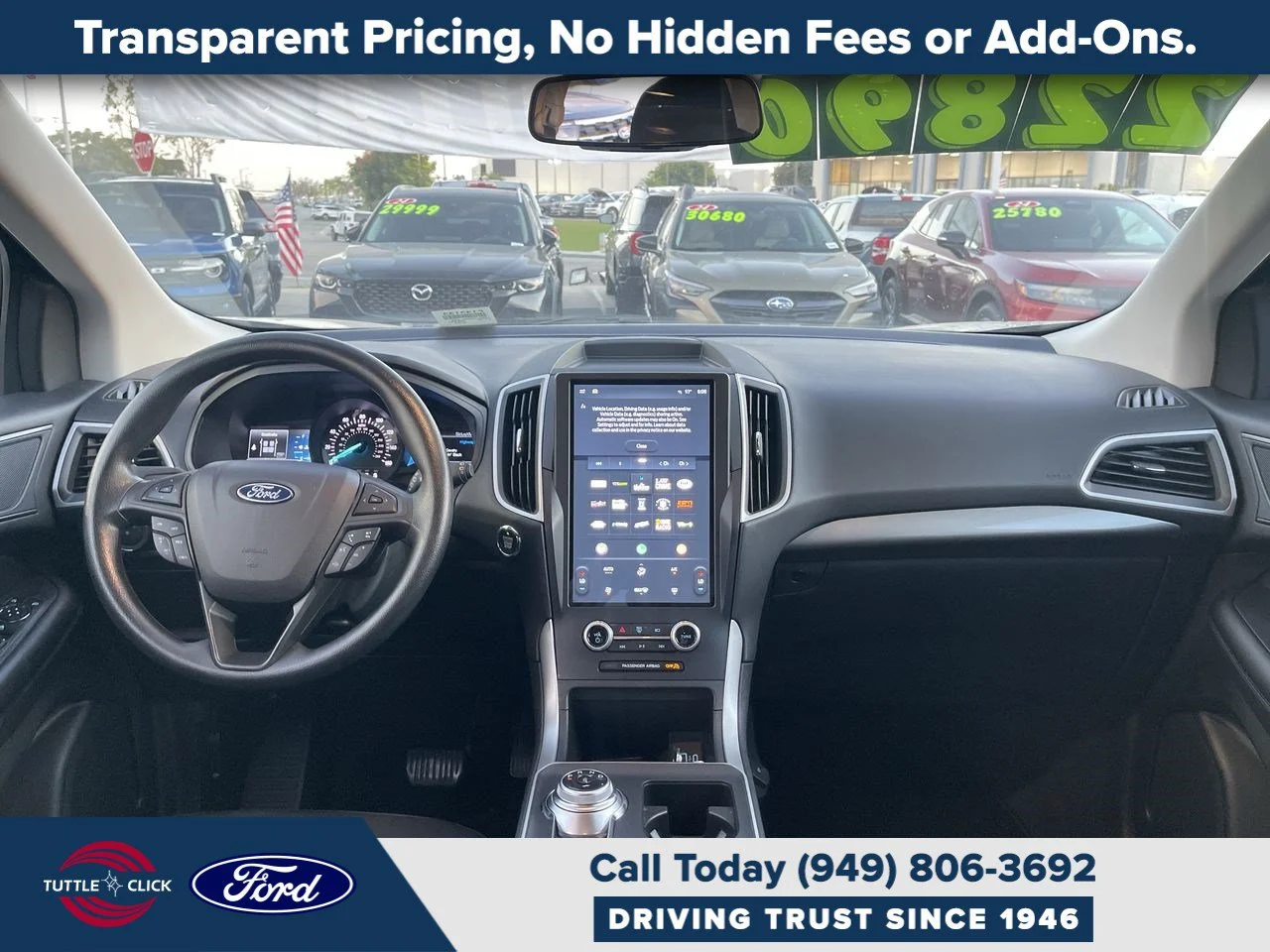 Used 2023 ICONIC SILVER MET Ford SE image 2