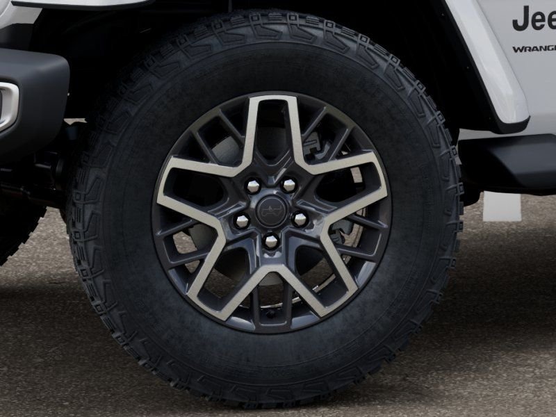 New 2026 Bright White Clear-Coat Exterior Paint Jeep Sahara image 8