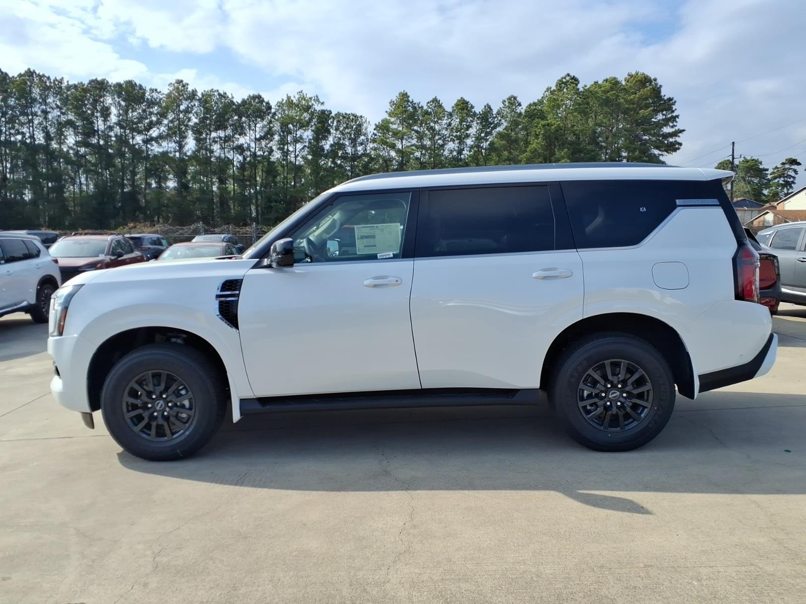 2026 Nissan Armada SV White at Robbins Nissan