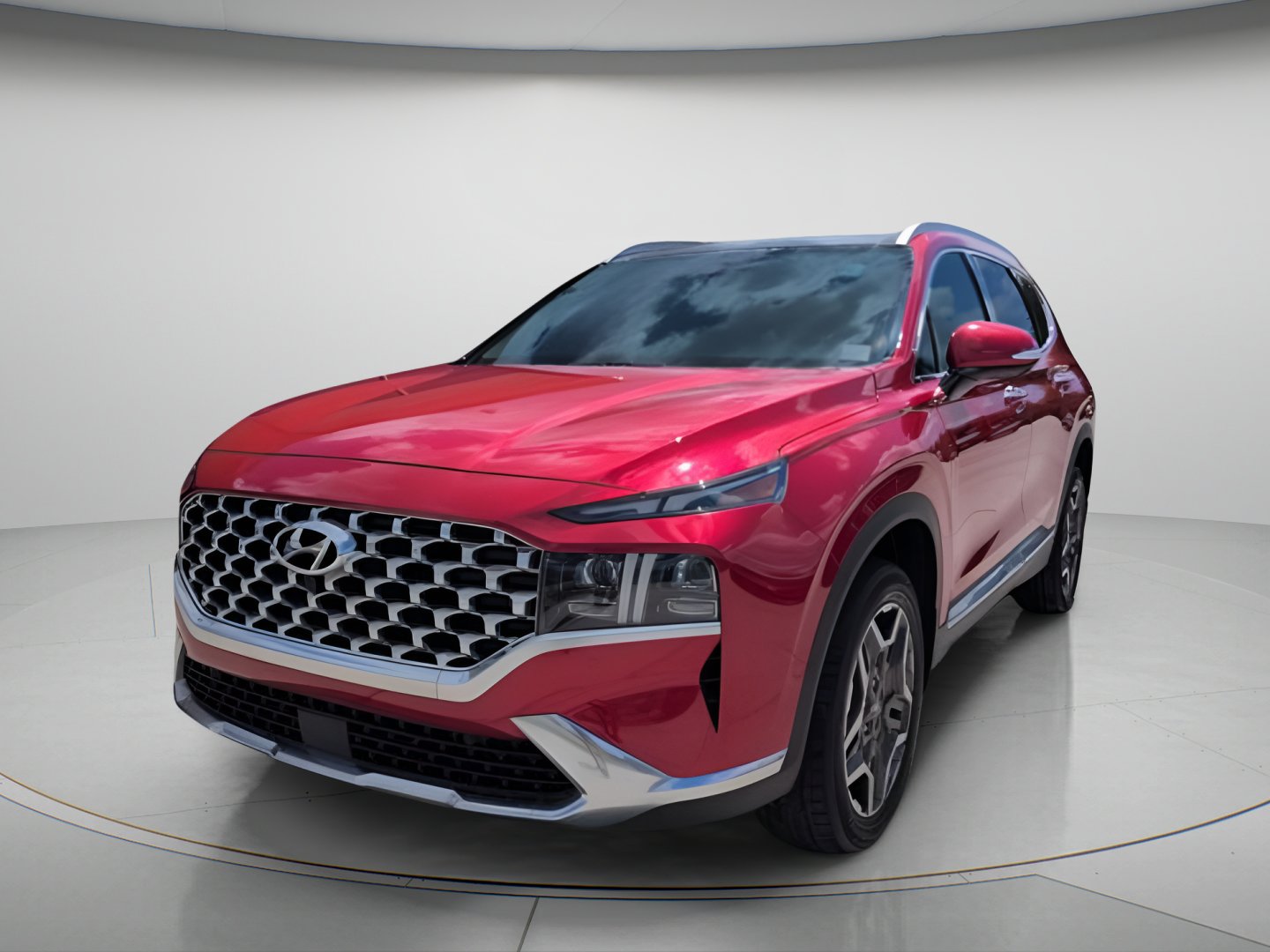 Used 2023 Calypso Red Hyundai Limited image 4
