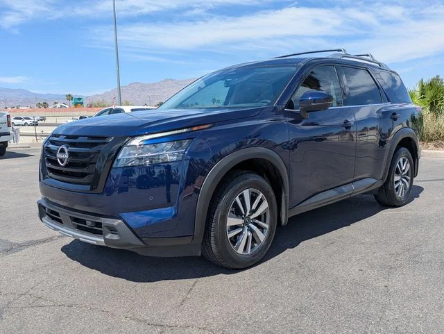 Certified Used 2024 Deep Ocean Blue Nissan SL image 2