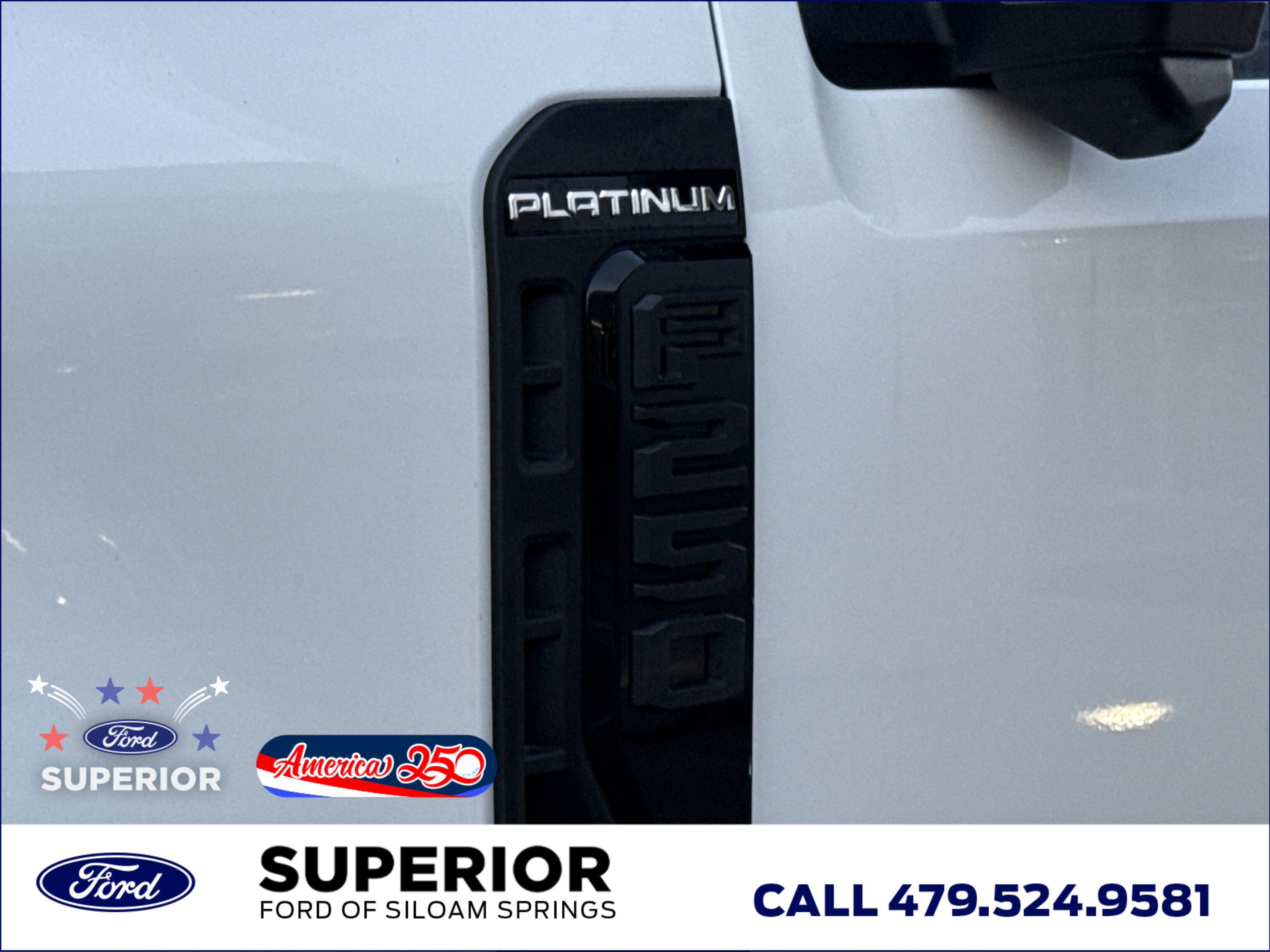 New 2026 Star White Metallic Tri-Coat Ford F-250® Platinum® image 16