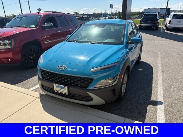 Certified Used 2023 Green Hyundai SE image 1