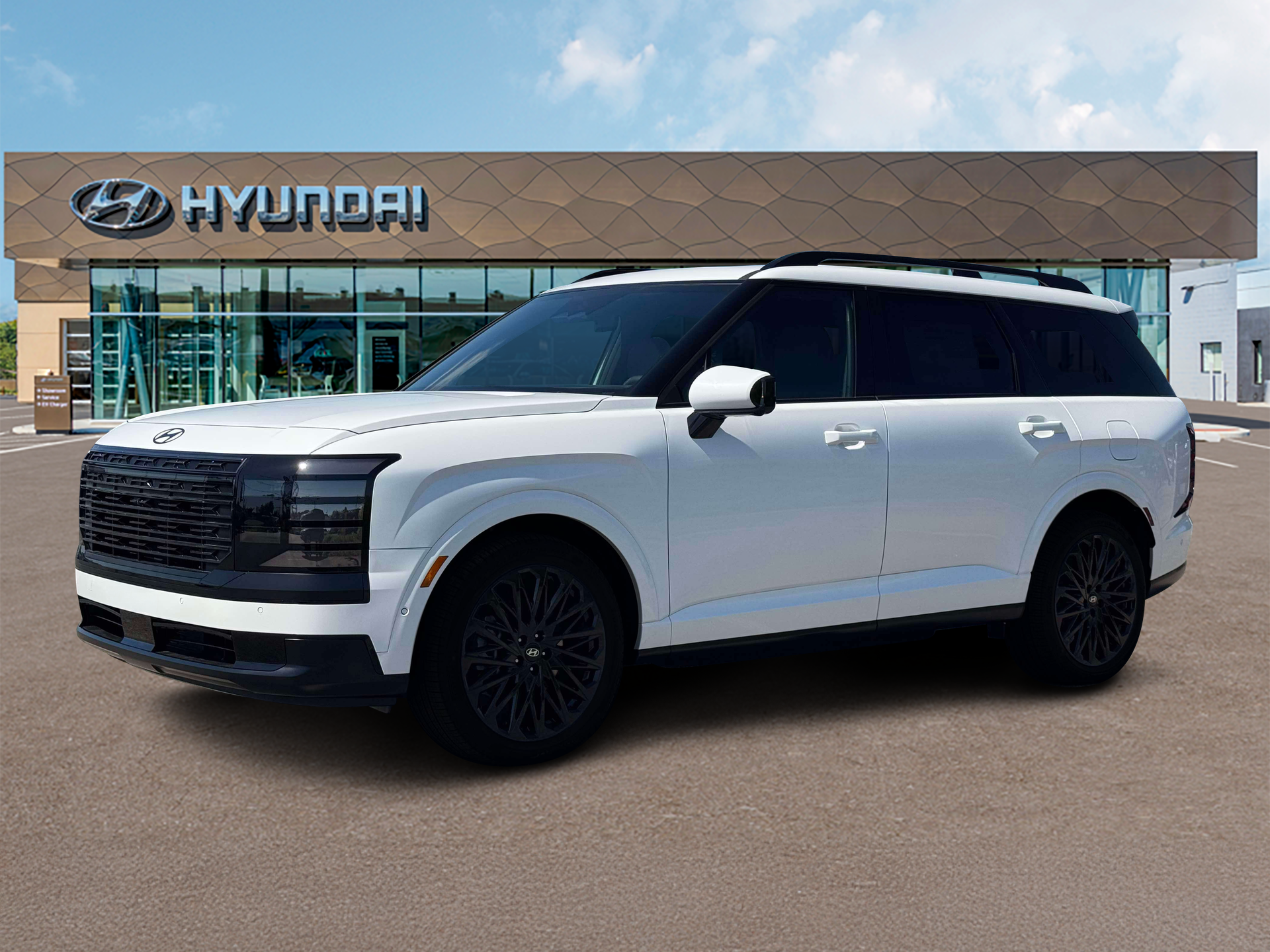 New 2027 White Hyundai Calligraphy Black Ink image 2