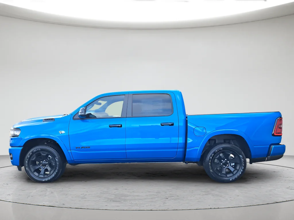New 2026 Hydro Blue Pearl-Coat Exterior Paint RAM Big Horn/Lone Star image 2