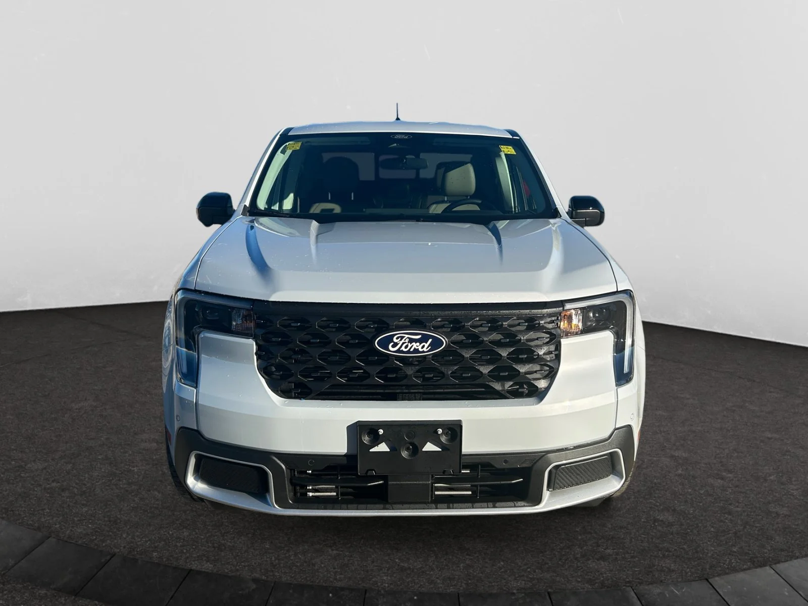 New 2026 Space White Metallic Ford LARIAT image 8