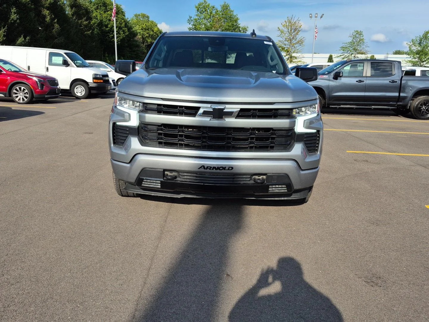 Used 2024 Sterling Grey Metallic Chevrolet RST image 2