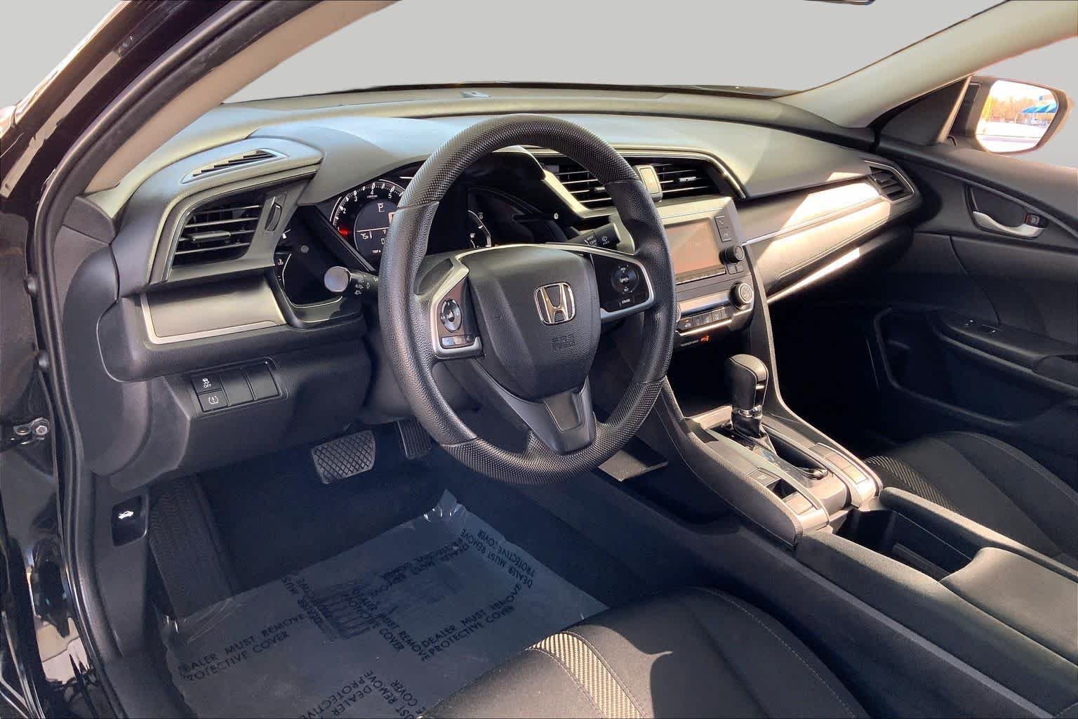 Used 2018 Crystal Black Pearl Honda LX image 17