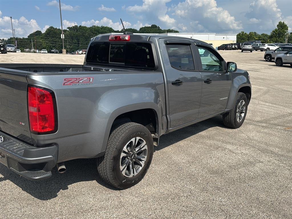 Used 2021 Satin Steel Metallic Chevrolet 4WD Z71 image 6