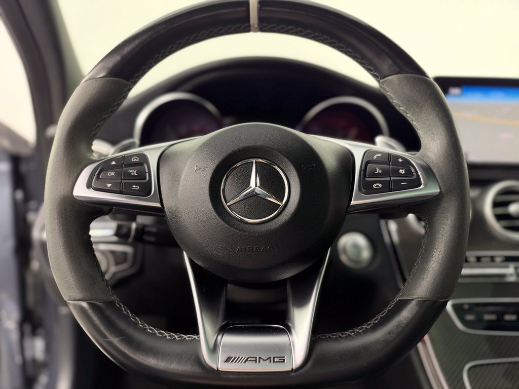Used 2015 Steel Gray Metallic Mercedes-Benz C 63 S AMG® image 12