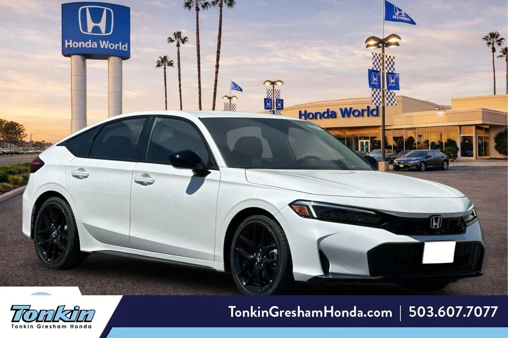New 2026 Platinum White Pearl Honda Sport image 1