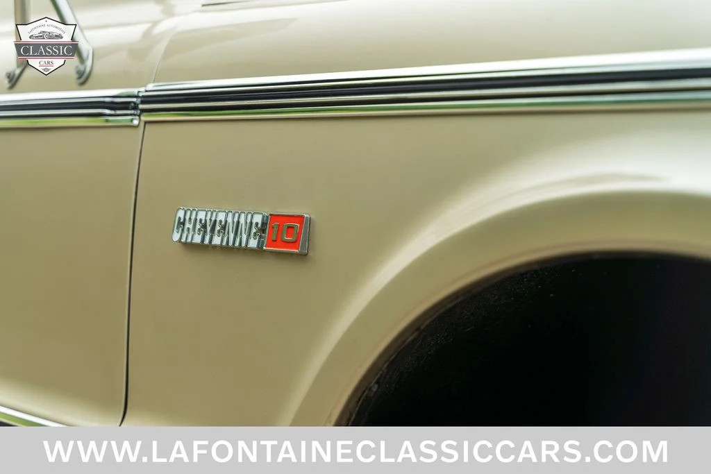 Used 1972 Gold Chevrolet Cheyenne image 31