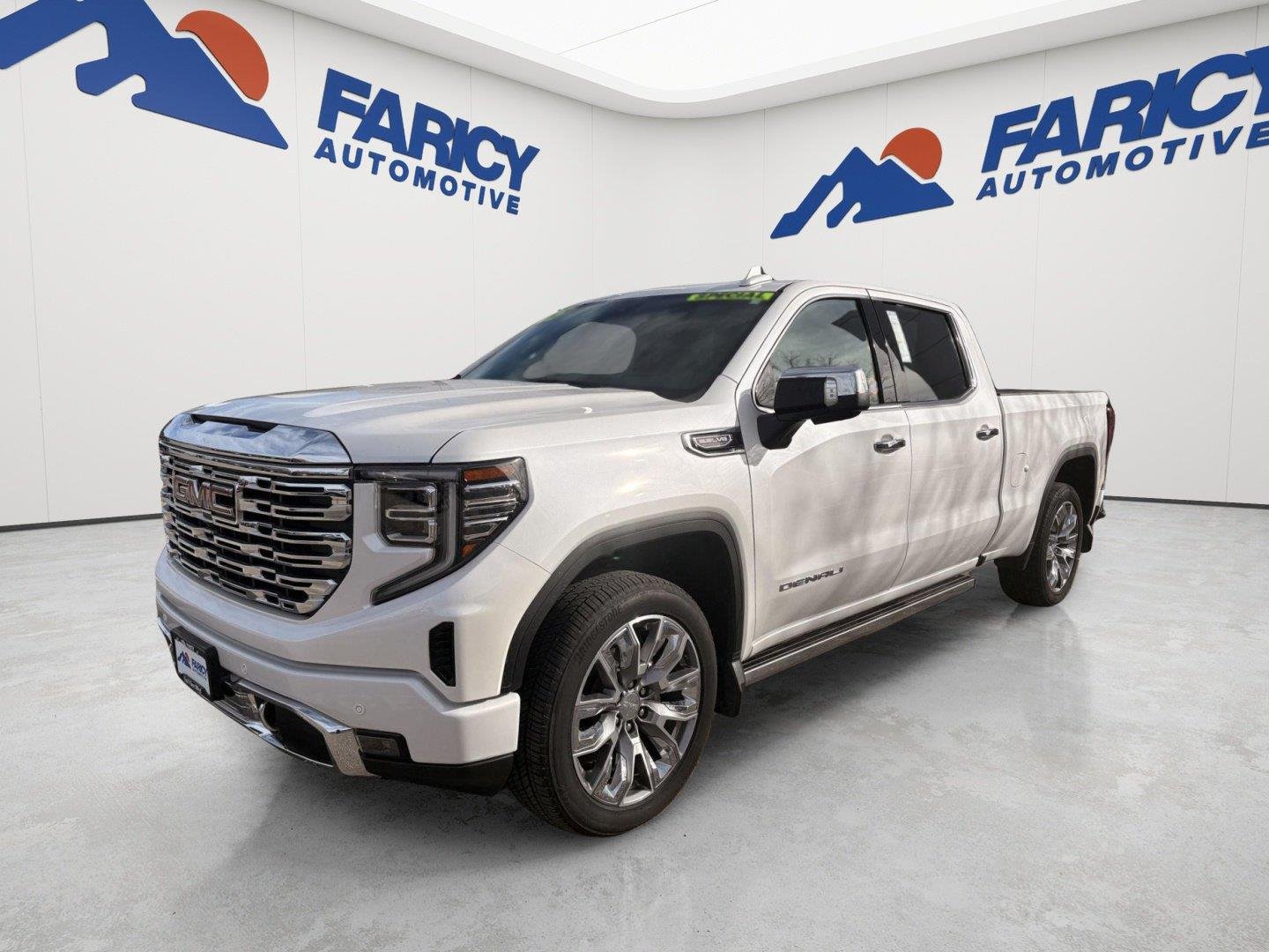 Certified Used 2025 White Frost Tri-Coat GMC Denali image 1