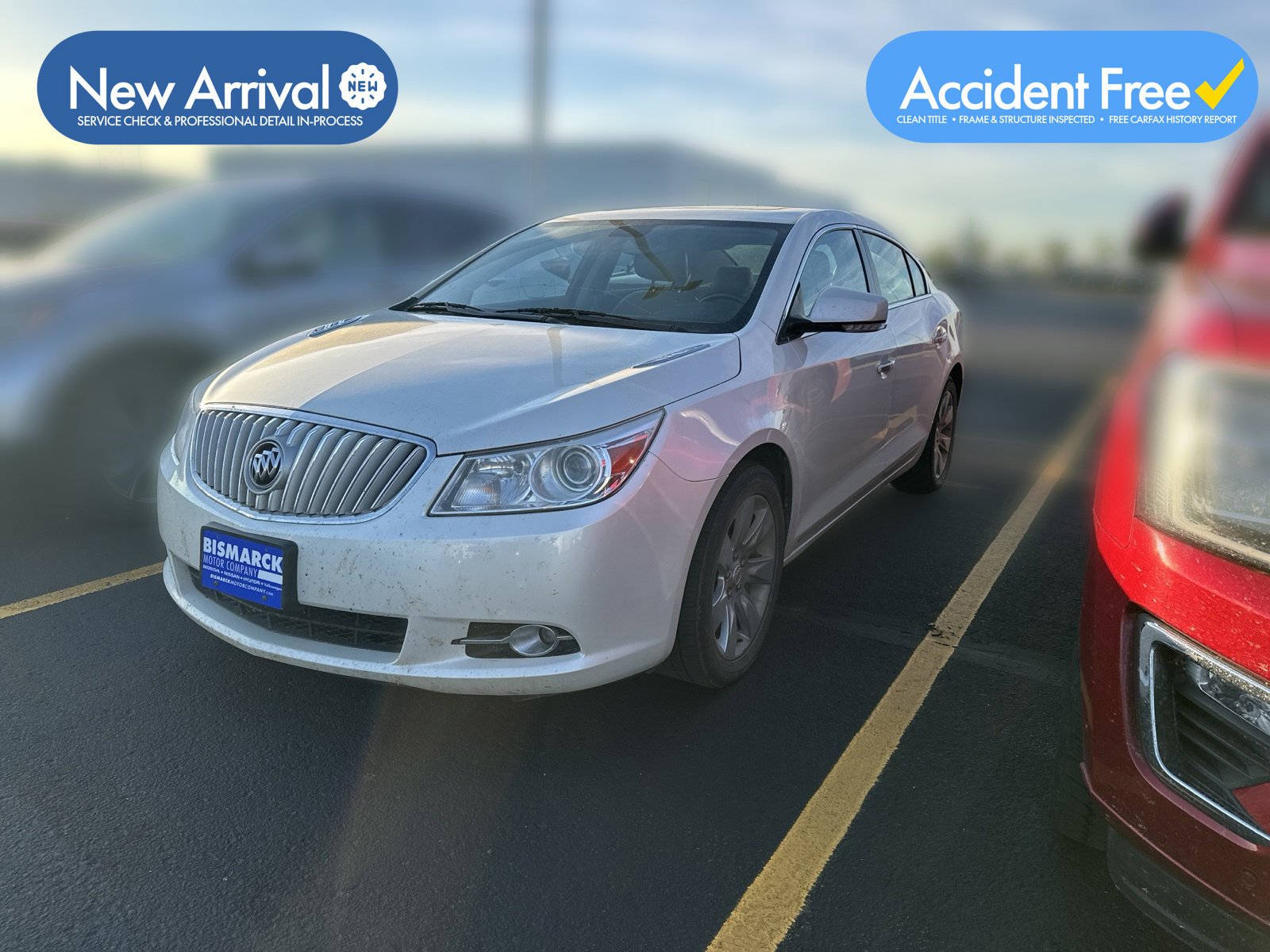 Used 2011 White Buick CXL image 1