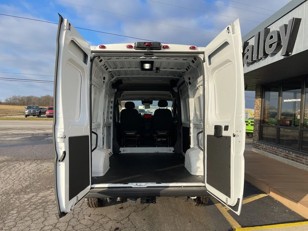 New 2025 Bright White Clearcoat RAM High Roof image 6