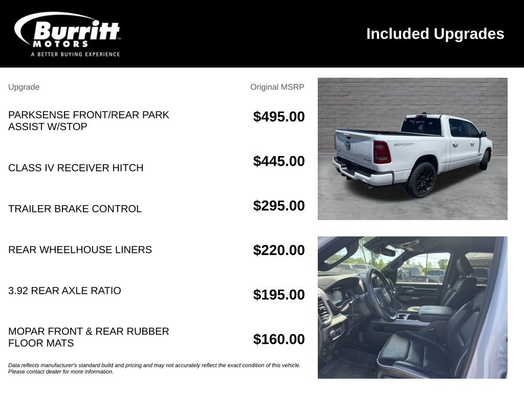 Used 2023 White Ram Laramie image 7