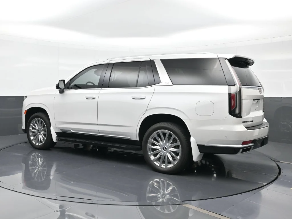 Used 2023 White Cadillac Premium Luxury image 2