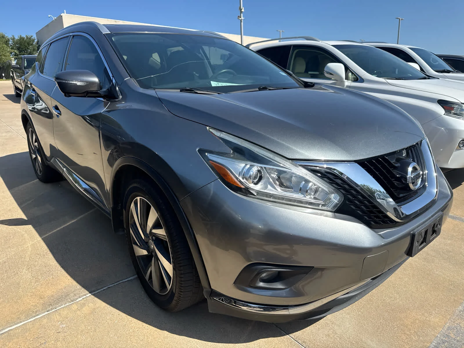 Used 2015 Nissan Murano Platinum with VIN 5N1AZ2MH9FN263102 for sale in Fort Worth, TX