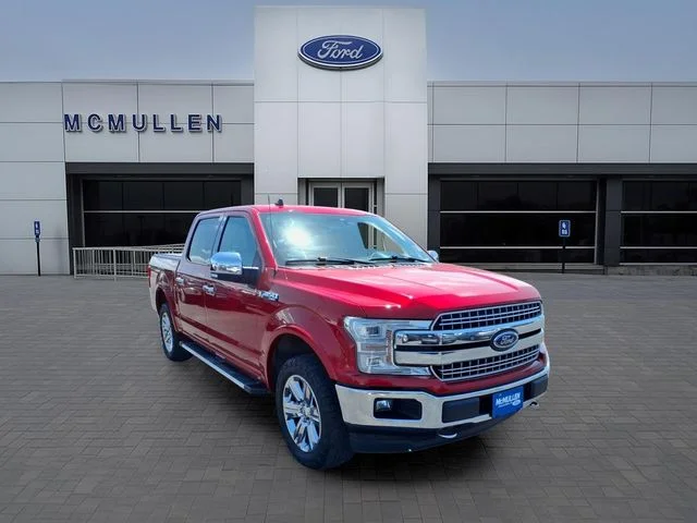 Used 2020 Red Metallic Ford Lariat image 3