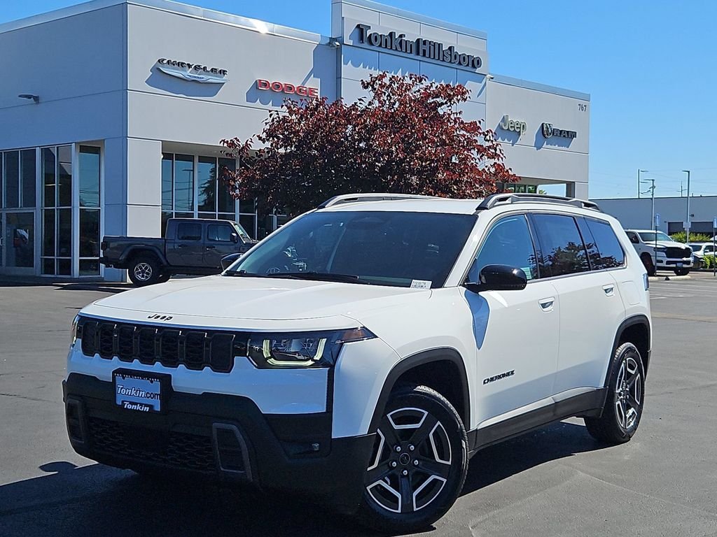 New 2026 Bright White Clear-Coat Exterior Paint Jeep Limited image 2