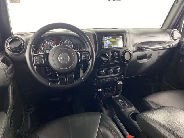 Used 2015 Black Jeep Unlimited Sahara image 17