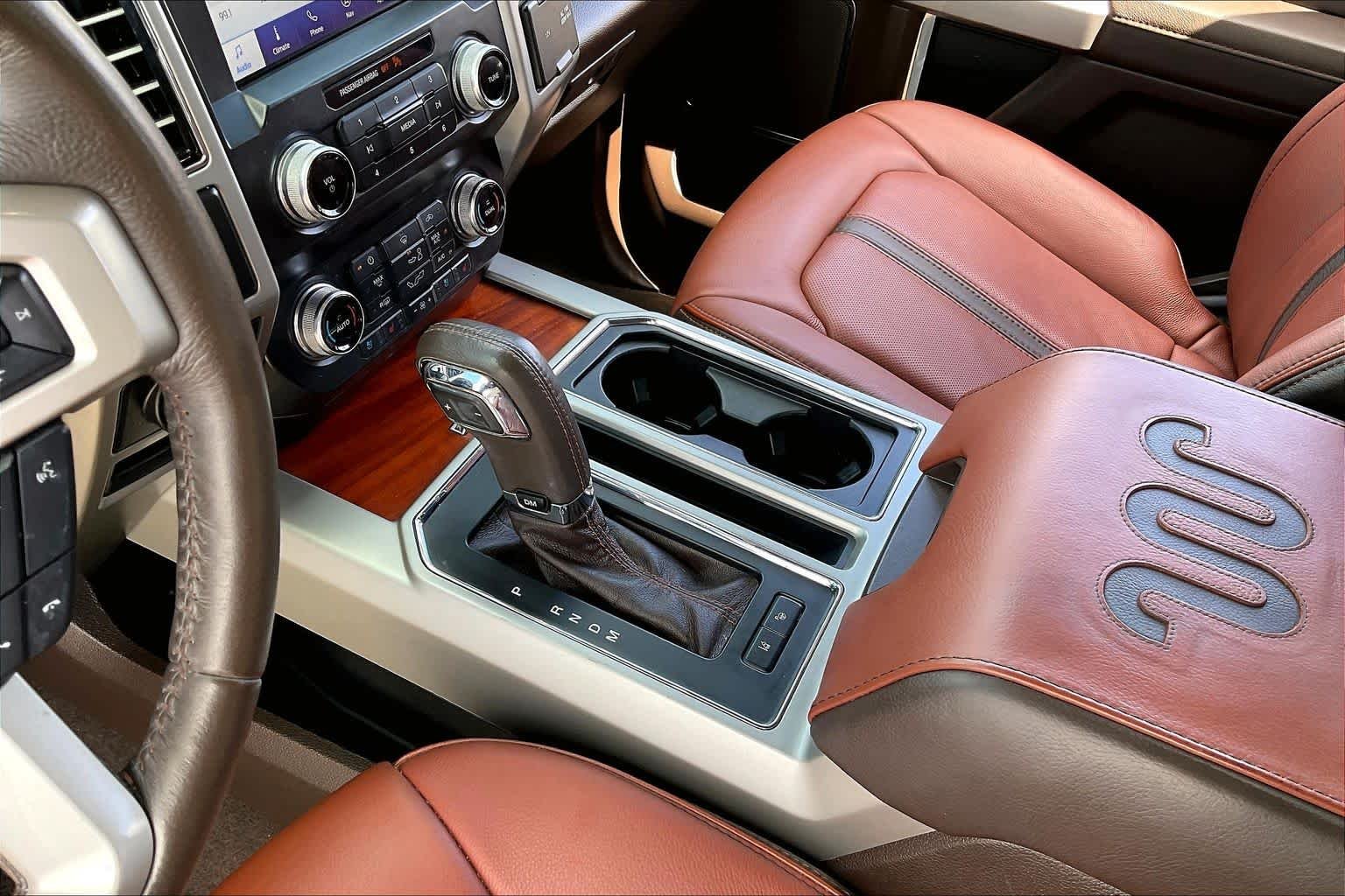 Used 2020 Star White Metallic Tri-Coat/Stone Gray Ford King Ranch image 15